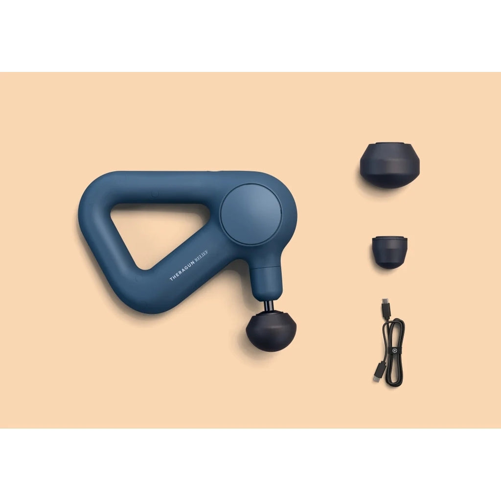 Therabody Theragun Relief Massage Device - navy|Cycling Gears Hub