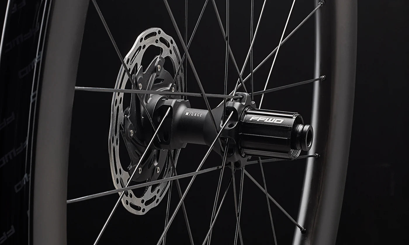 FFWD Ryot77 DT240 Carbon Tubeless Ready Disc Brake Wheel - Shimano Color-Matt Black| Cycling Gears Hub