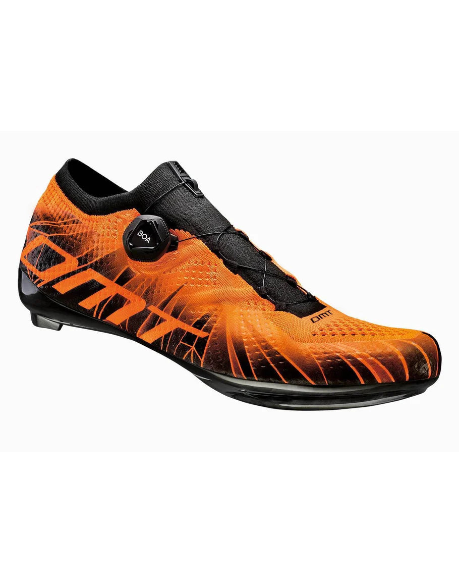 DMT KR1 Road Cycling Shoes Black&Orange Reflective| Cycling Gears Hub