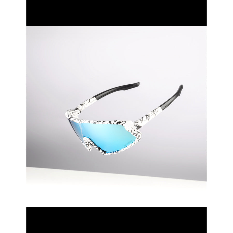 Gist NEXT Sport Sunglasses (Black/White) | Cycling Gears Hub