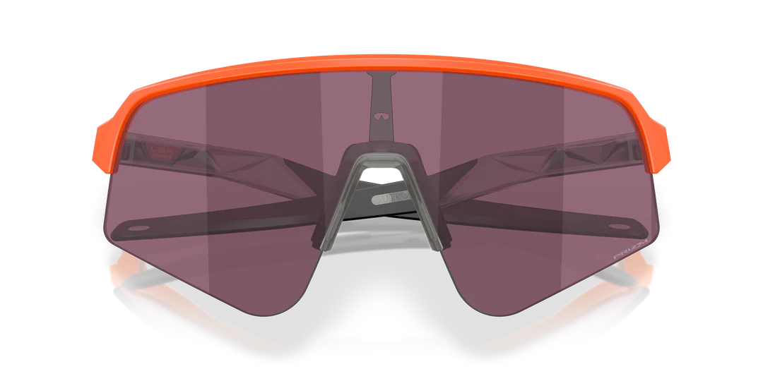 Oakley Sutro Lite Sweep Sunglasses – Prizm Road Black Lenses with Matte Neon Orange Frame