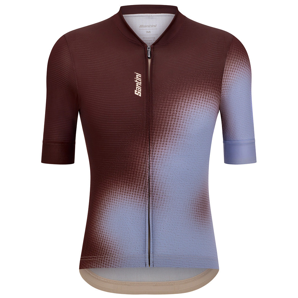 SANTINI SPOT JERSEY-BROWN/BLUE FS-L