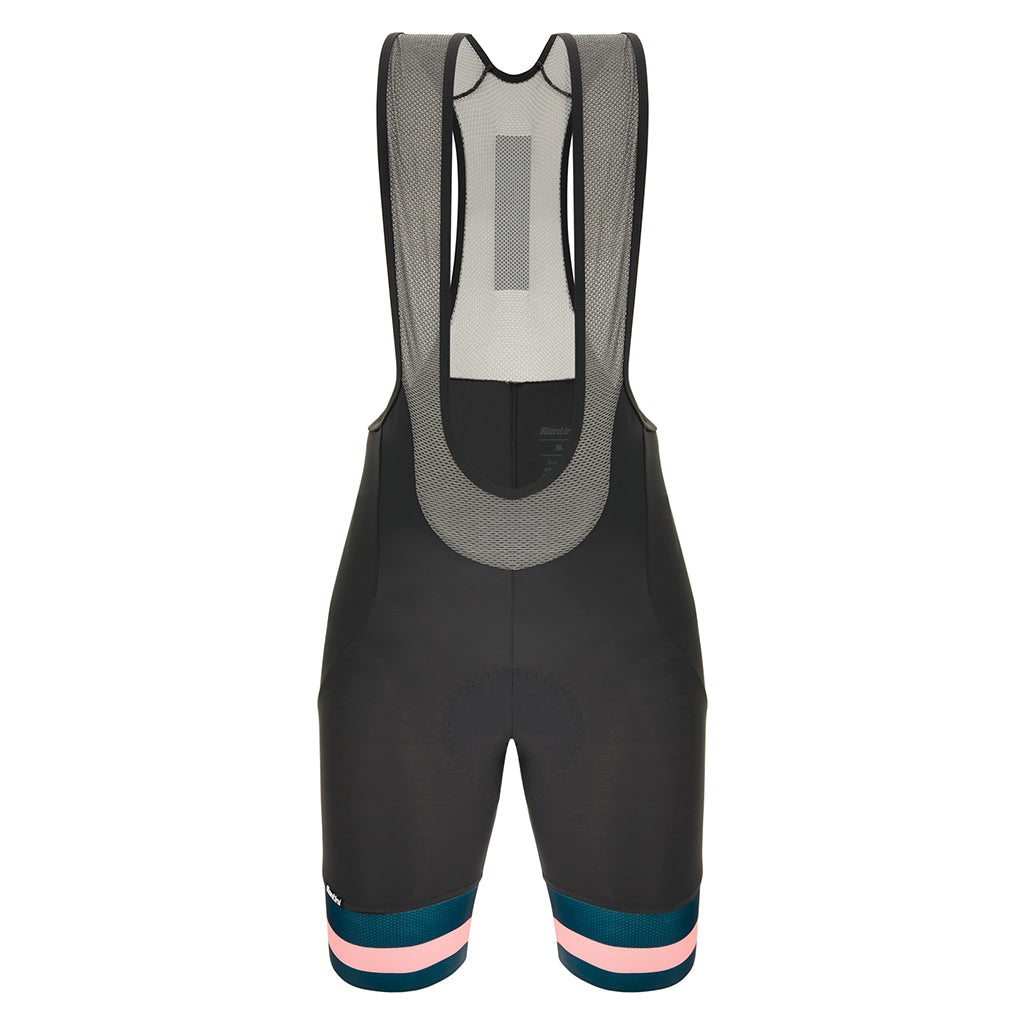 SANTINI WMN KARMA BENGAL BIBSHORT-GREY SZ-S