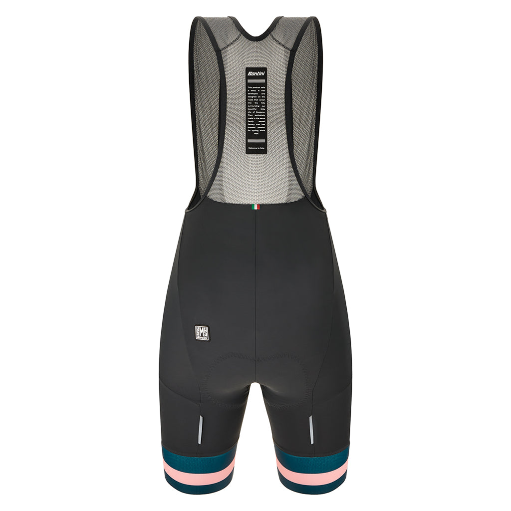 SANTINI WMN KARMA BENGAL BIBSHORT-GREY SZ-S