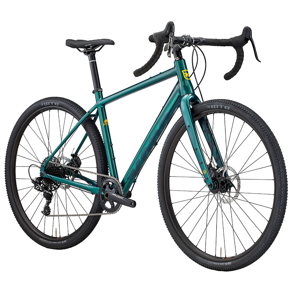Kona Libre Gravel Bike Green – Adventure Ready Carbon Gravel Bicycle