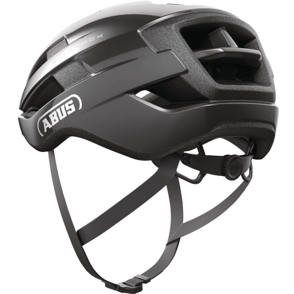 ABUS WingBack Helmet – Titan | Road Cycling Helmet | Lightweight Aerodynamic Performance