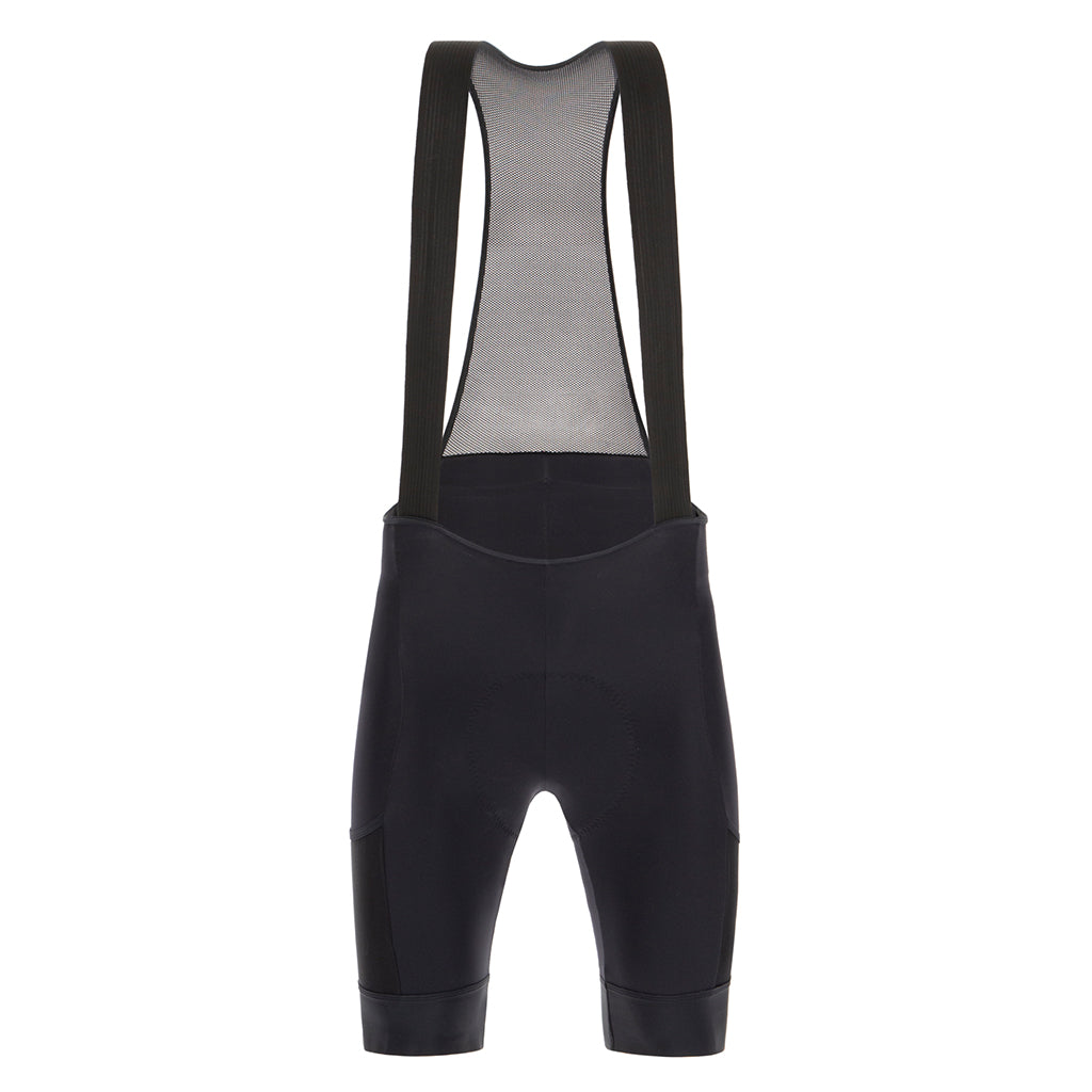 SANTINI GRAVEL BIBSHORTS BLACK SIZE-L