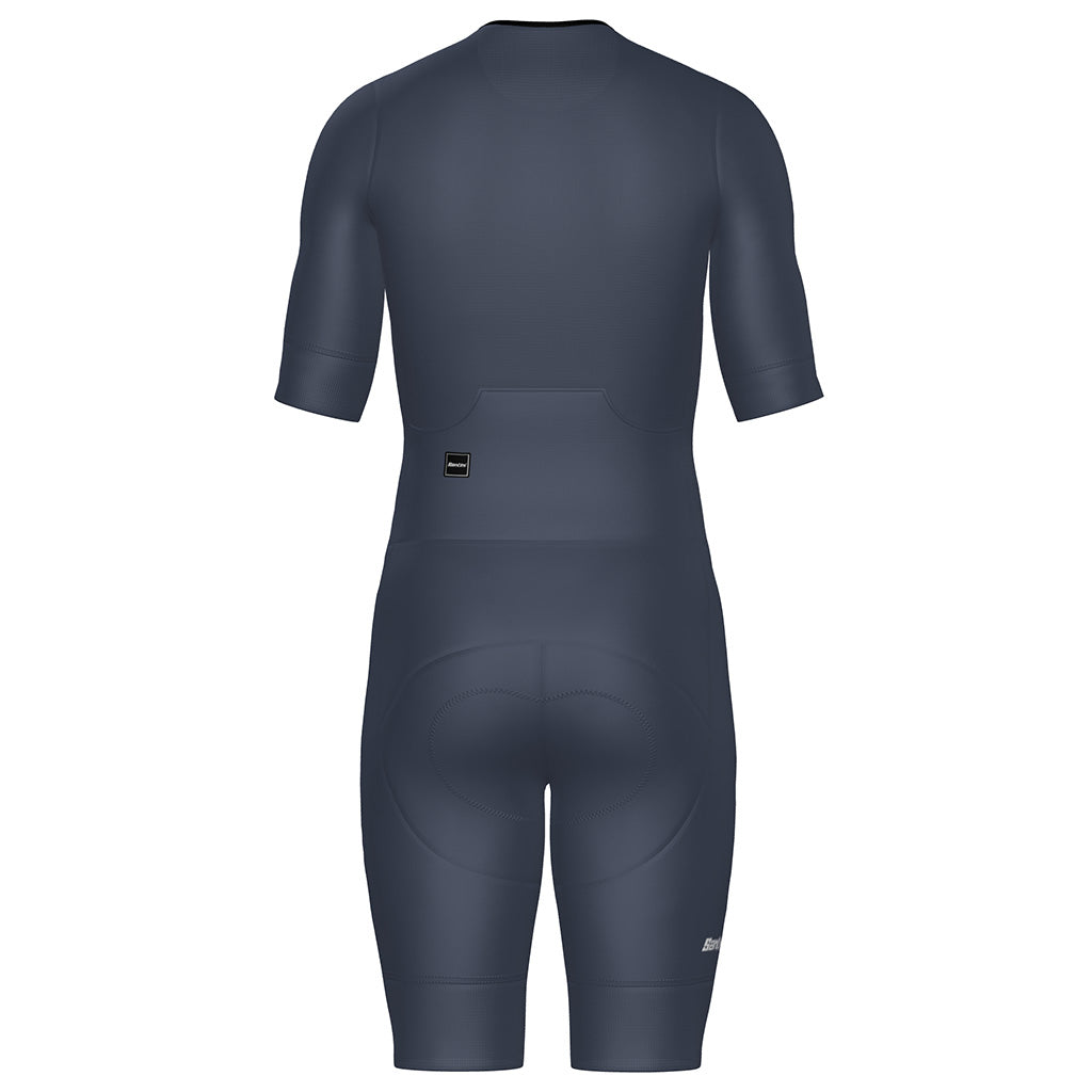 SANTINI LEAF TRISUIT (SH.SLEEVE)-GREY FS-L