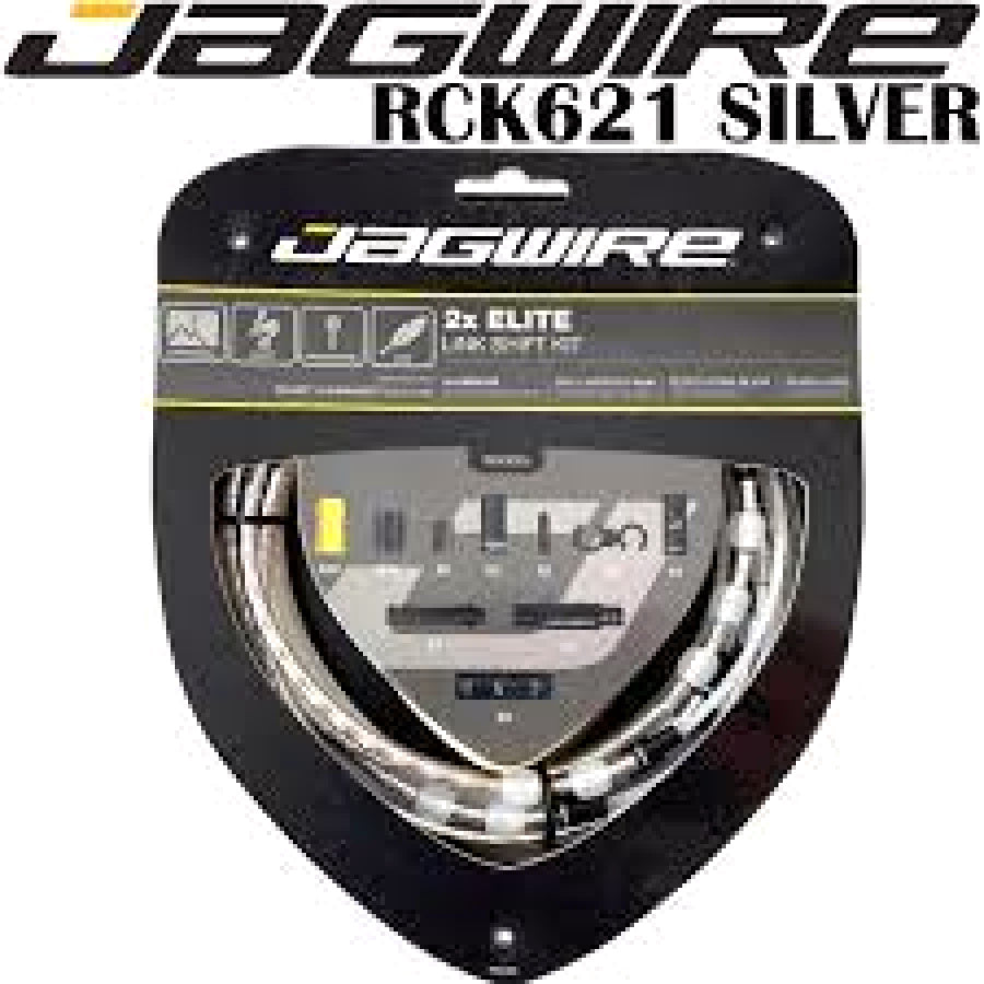Jagwire 1x Elite Link Shift Housing Color-Blue/Red/White| Cycling Gears Hub