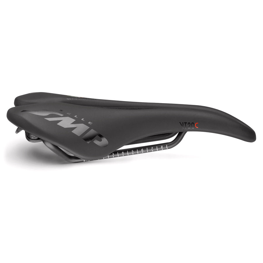 Selle SMP VT30 Carbon Saddle Black – Lightweight Ergonomic MTB & Road Saddle 255×155mm | Cycling Gears Hub