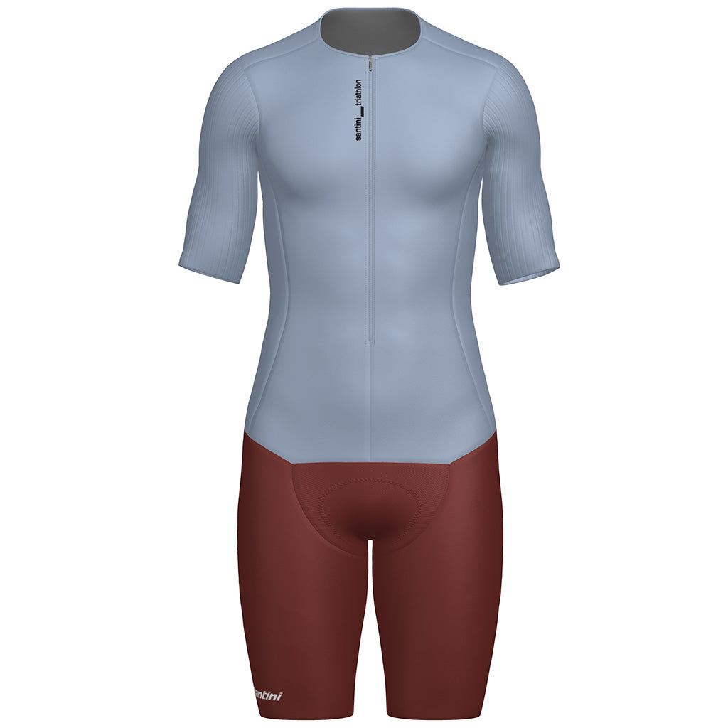 SANTINI VIPER TRISUIT (SH.SL)-LT.BLUE FK