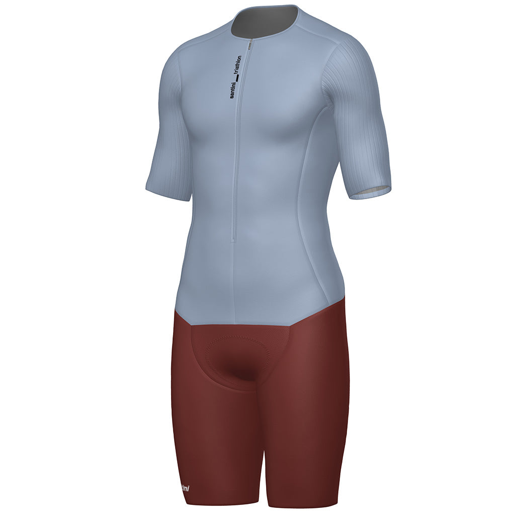 SANTINI VIPER TRISUIT (SH.SL)-LT.BLUE FK