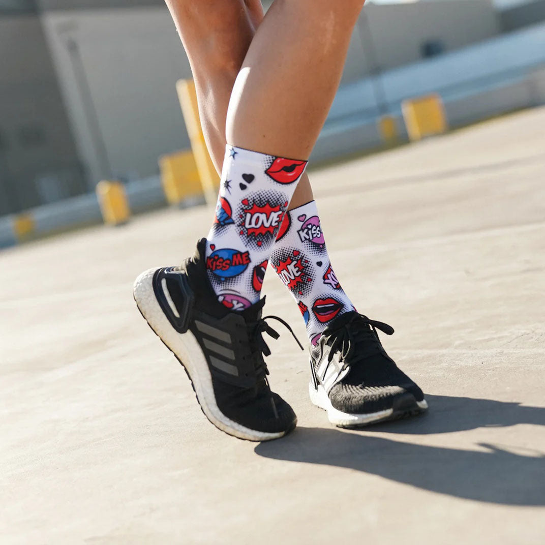 SOX Love Struck Casual Crew Socks – Charming Everyday Crew | Breathable Comfort & Stylish Design