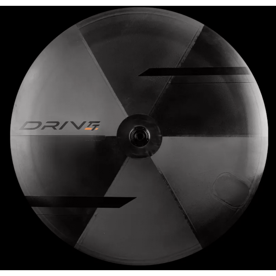 Elite Wheels Drive TT Disc Carbon Wheel for Shimano Hub| Disc Brake Triathlon & Time Trial Rear Wheel | Cycling Gears Hub