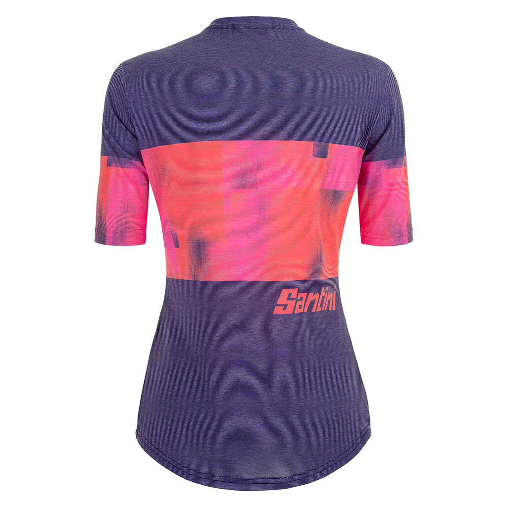 SANTINI WMN FORZA TECH TSHIRT AT.ORNGE SZ-XL