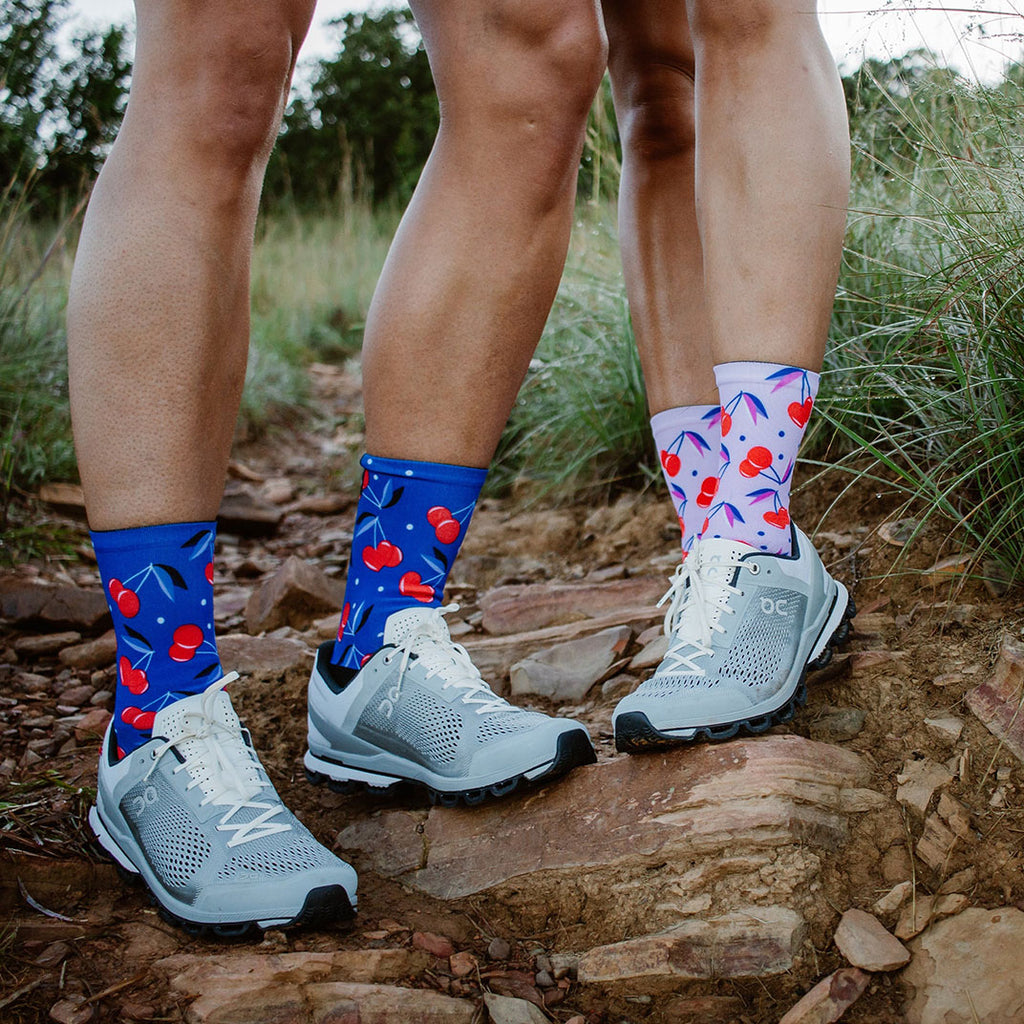 SOX Cherry Pink Casual Crew Socks – Vibrant Everyday Crew | Breathable Comfort & Stylish Design