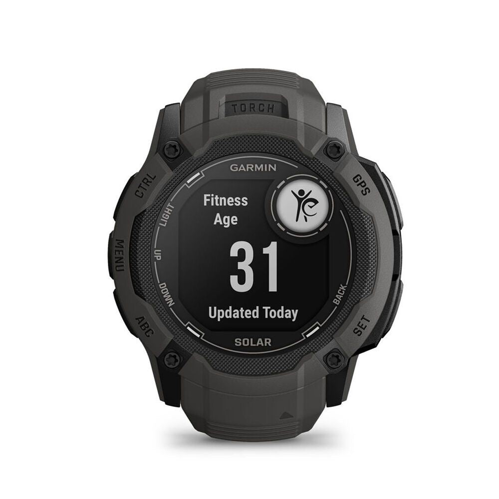 Garmin Instinct 2X Solar Edition Smart Watch (Graphite)Color