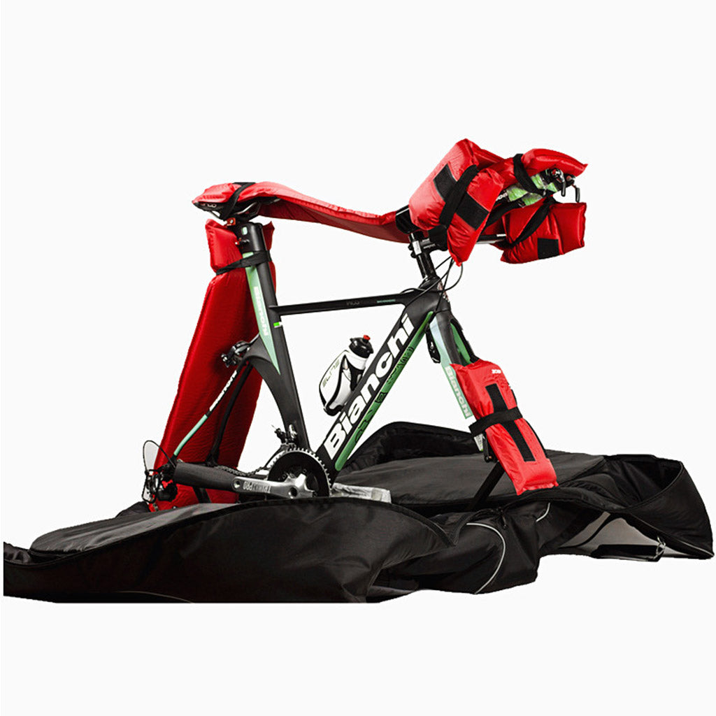 XXF N1808 Bike Travel Bag (Black/Grey) for Cyclists