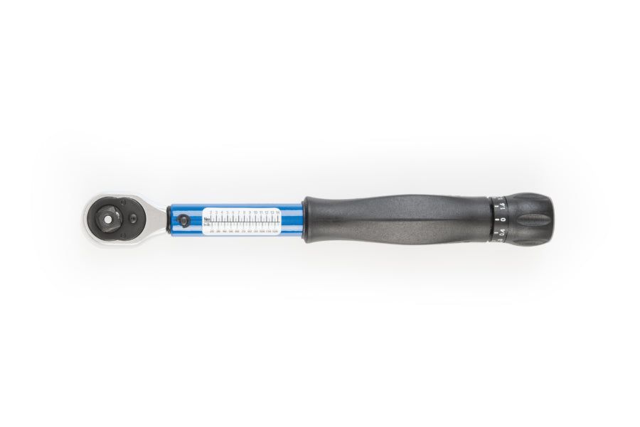 Park Tool TW-6.2 Ratcheting Click-Type Torque Wrench 10-60Nm - Precision Bicycle Torque Tool for Bottom Brackets Cassettes and Crank Bolts