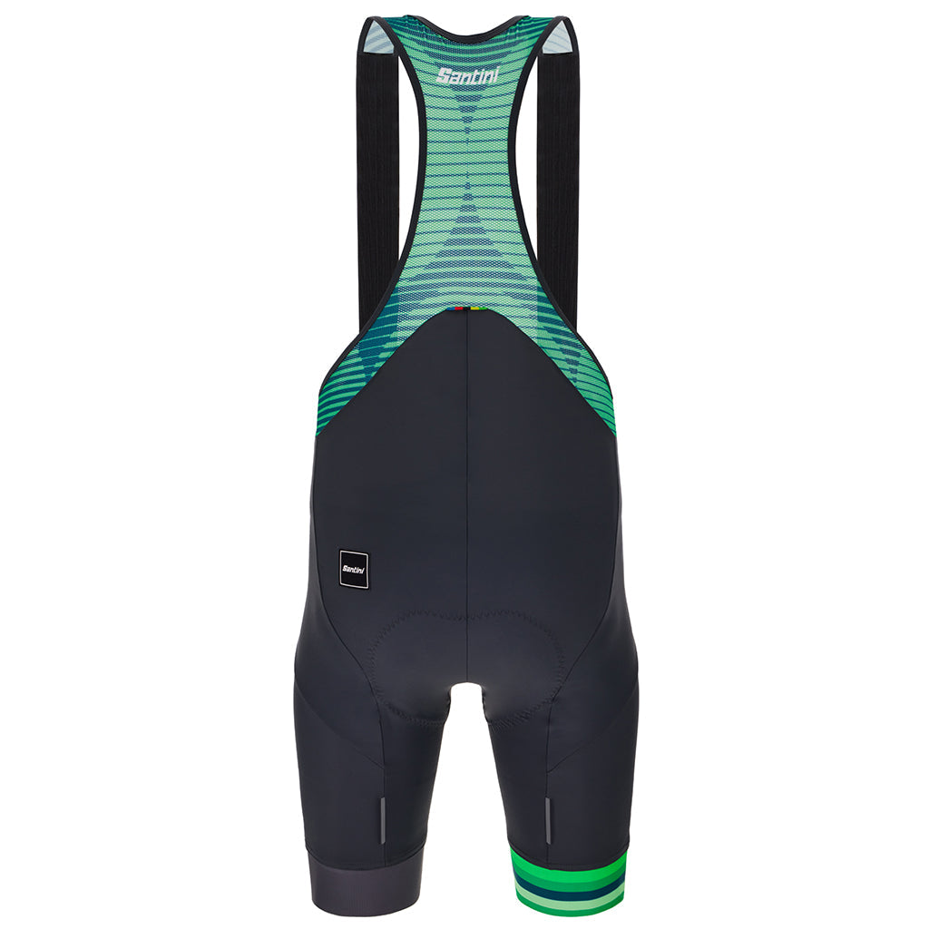 Santini UCI Colorado 1986 Men's Cycling Bibshorts (Titanium) | Cycling Gears Hub