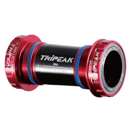 Tripeak Shimano/SRAM/Rotor 3 in 1 BSA Threaded Ceramic Bottom Bracket (Red) | Cycling Gears Hub