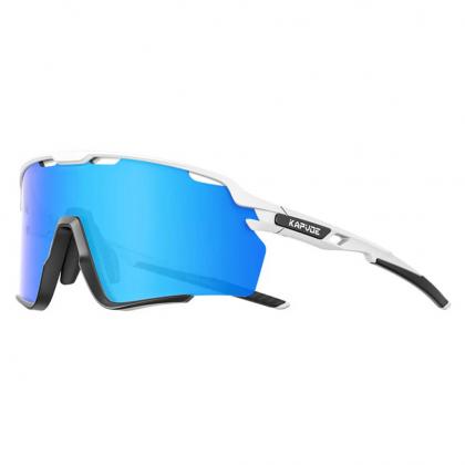 KAPVOE X170 Sports Sunglasses Color Blue/White
