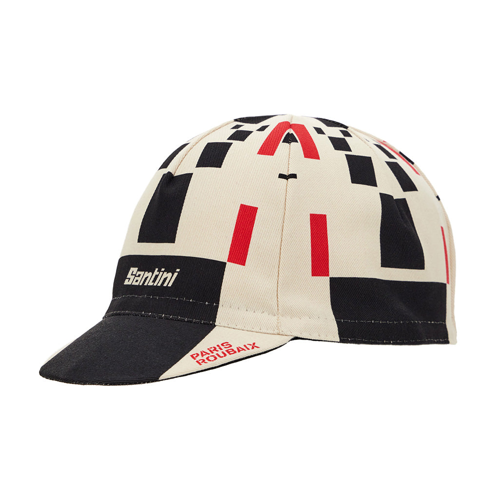 SANTINI PARIS ROUBAIX CYCLING CAP-PRINT