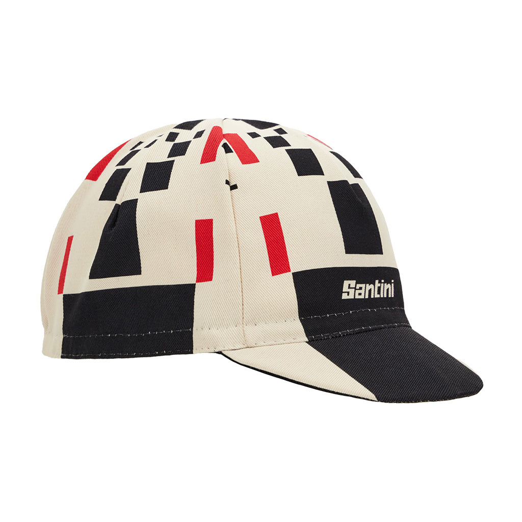 SANTINI PARIS ROUBAIX CYCLING CAP-PRINT