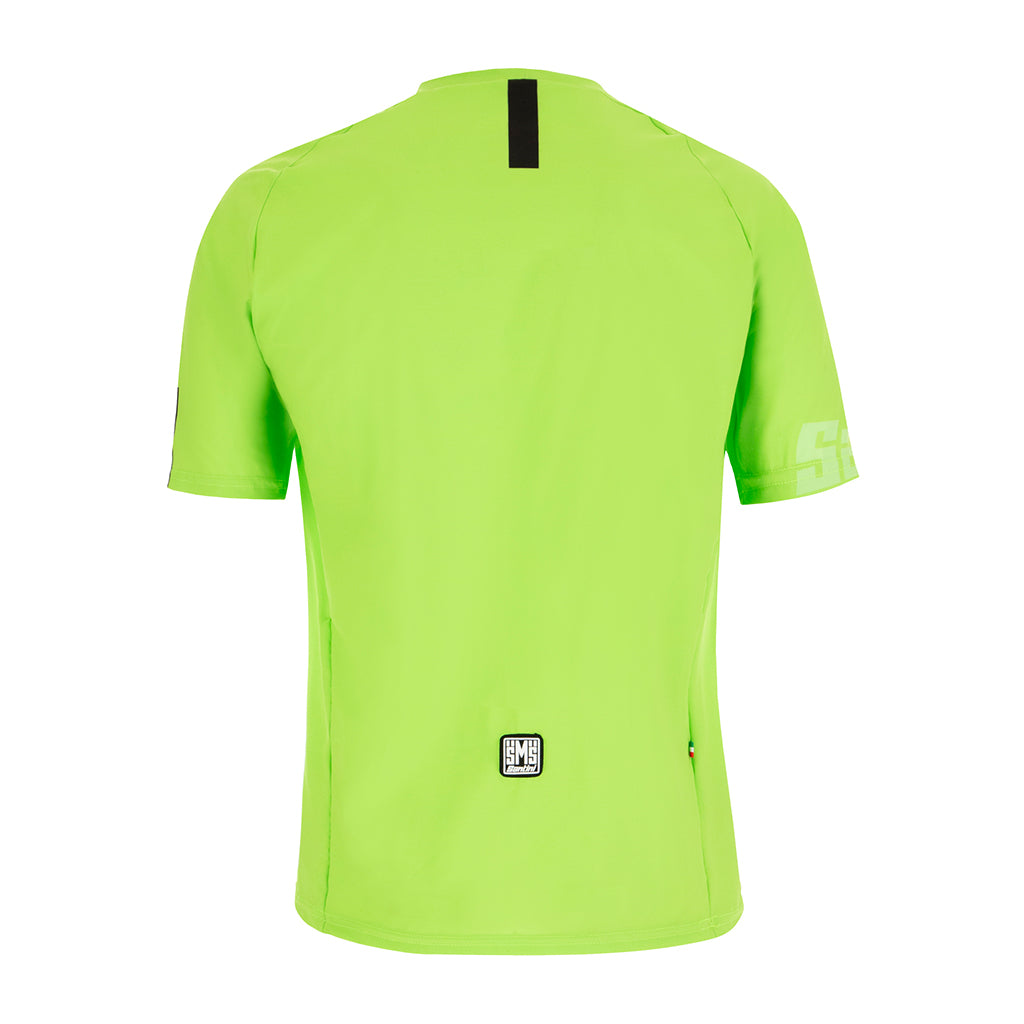 SANTINI MTB SASSO JERSEY FLUO GREEN SIZE-L