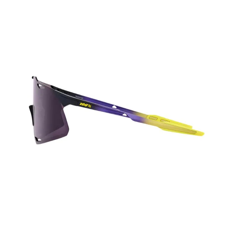 100% Hypercraft Sport Sunglasses (Dark Purple/Matte Metallic Digital Brights) | Cycling Gears Hub