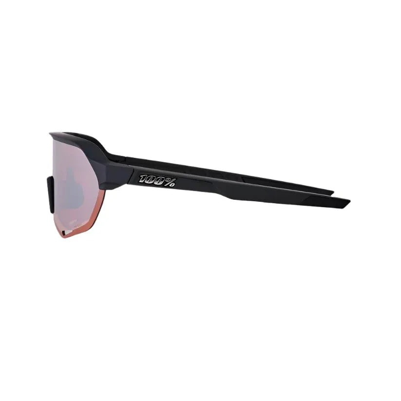 100% S2 Sport Sunglasses (Crimson Silver/Soft Tact Black) | Cycling Gears Hub