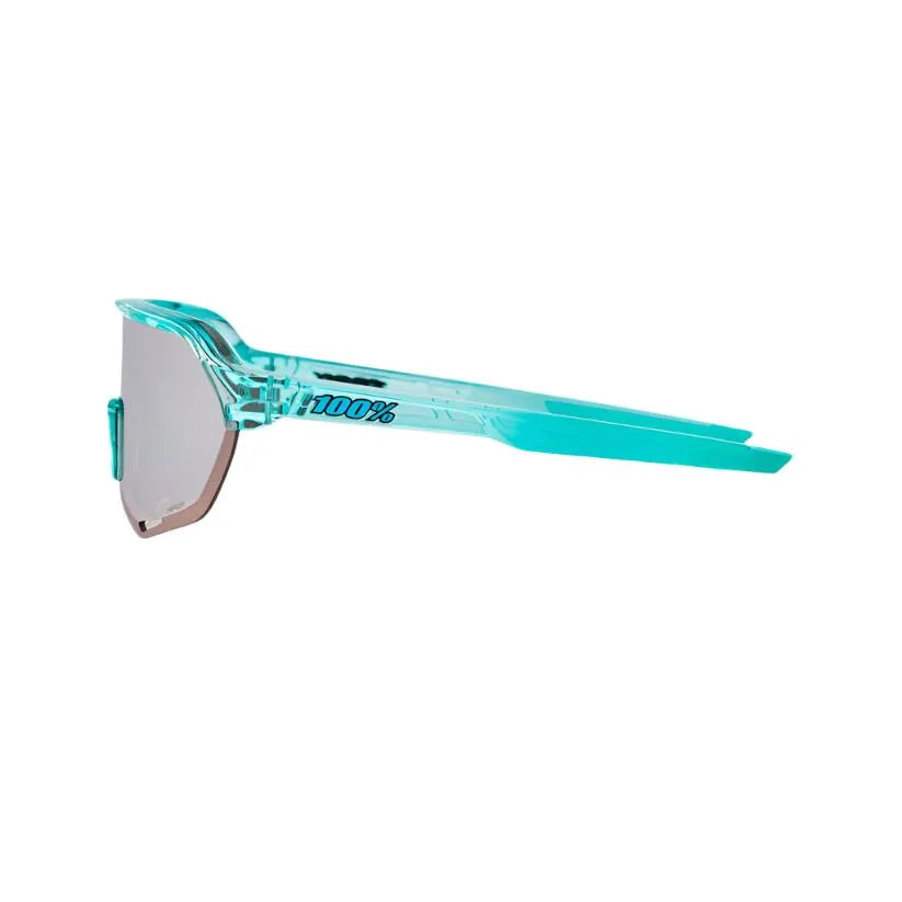 100% S2 Sport Sunglasses (Silver/Polished Translucent Mint) | Cycling Gears Hub