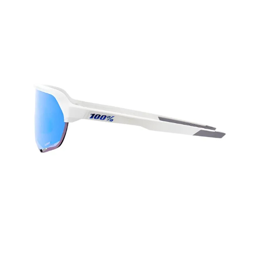 100% S2 Sport Sunglasses (Blue Multilayer/Matte White) | Cycling Gears Hub