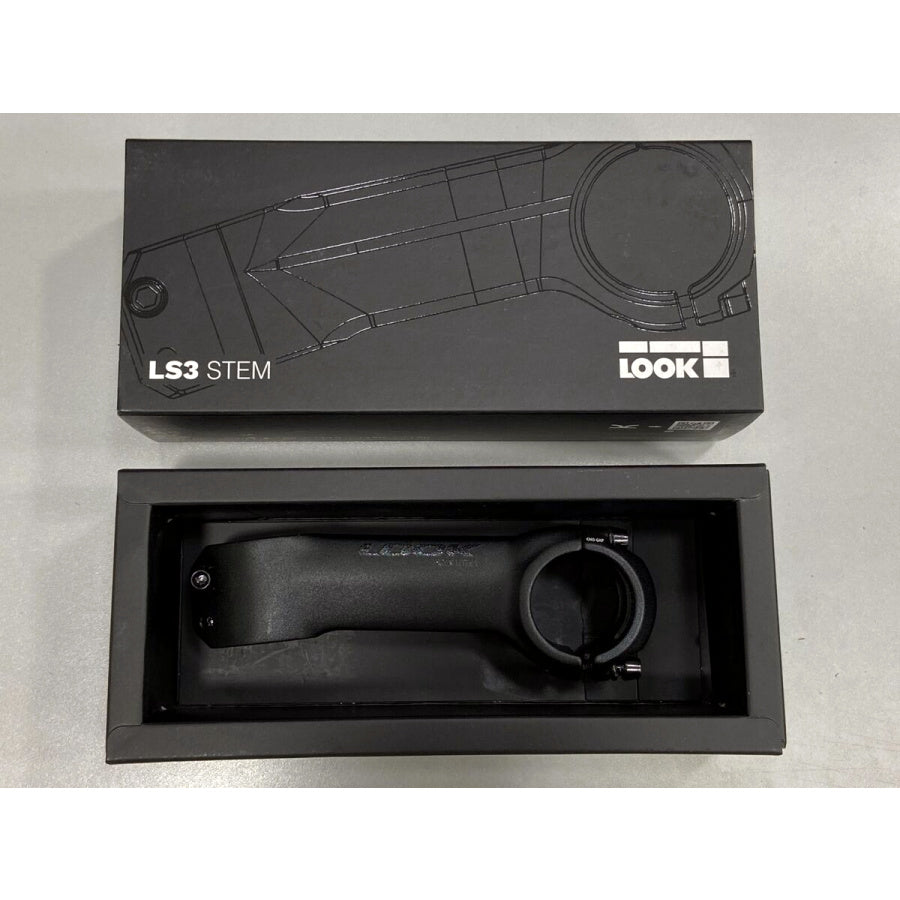 LOOK LS3 CST278A -7° Stem – Black | Integrated Cable Routing | Cycling Gears Hub
