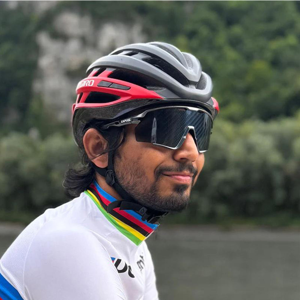 KAPVOE Pterosaur Nano Cycling Sunglasses – Carbon Fiber