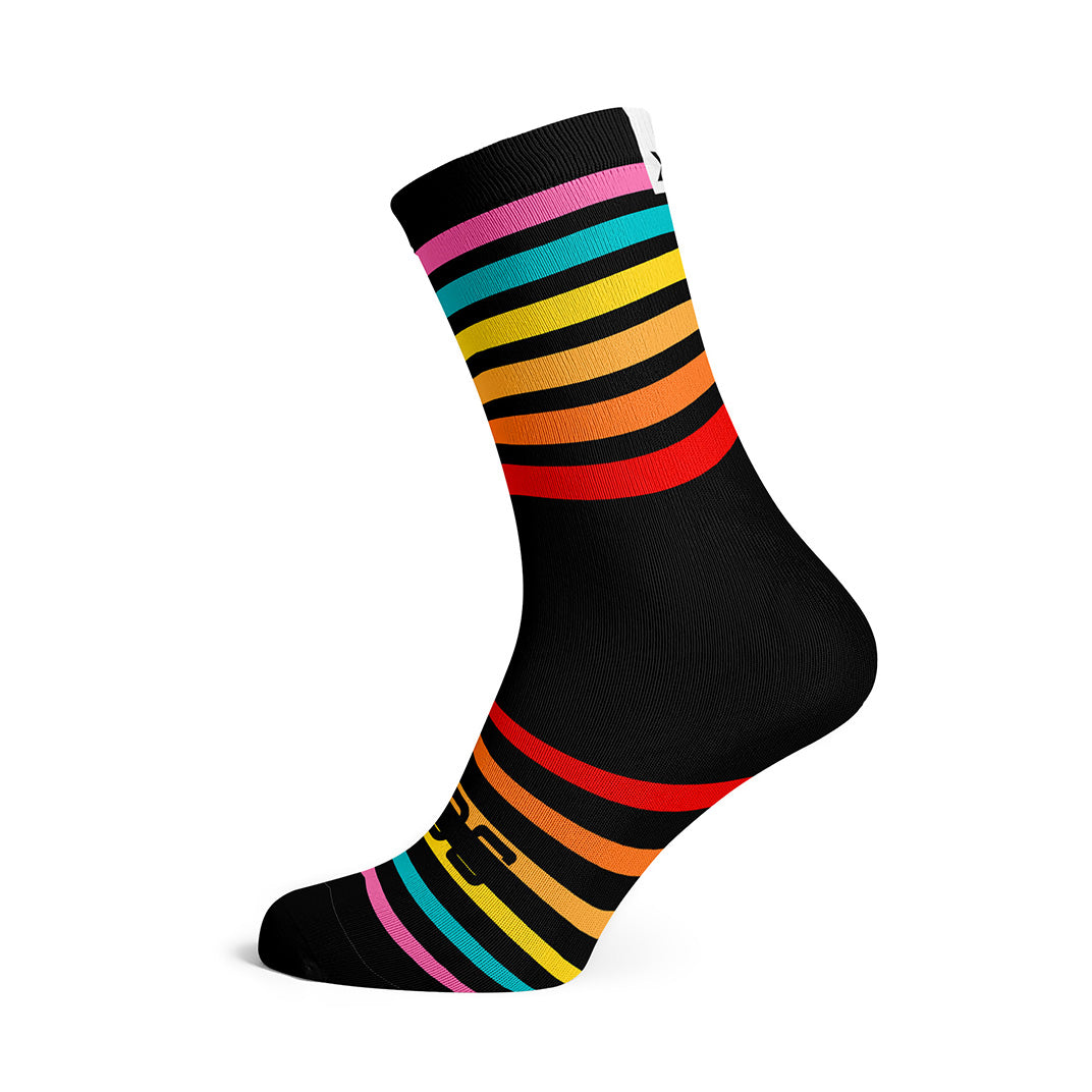 SOX Rainbow Casual Crew Socks – Vibrant Lifestyle Crew | Breathable Everyday Comfort