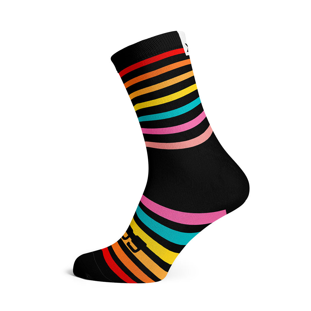 SOX Rainbow Casual Crew Socks – Vibrant Lifestyle Crew | Breathable Everyday Comfort
