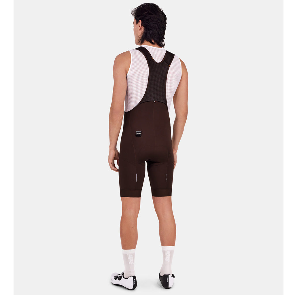 SANTINI RTR BIBSHORTS-CHOCOLATE