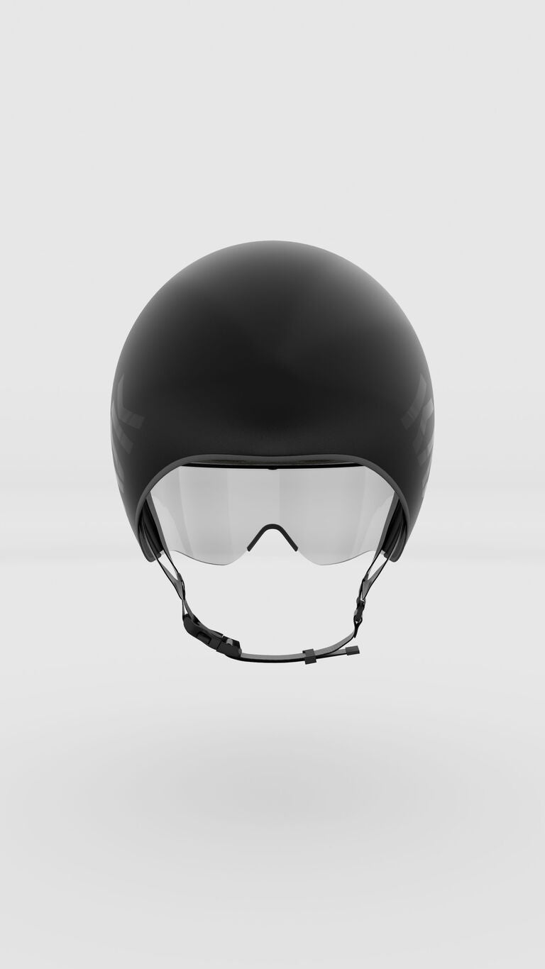 Kask Bambino Pro Matte Black Aero Road & Track Helmet – Magnetic Visor TT & Track Sprint Helmet | Cycling Gears Hub