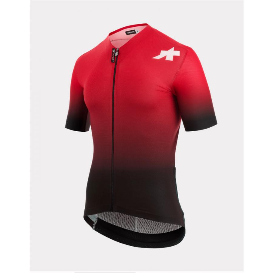 Assos Equipe RS S9 Targa Mens Cycling Jersey (Katana Red) | Cycling Gears Hub