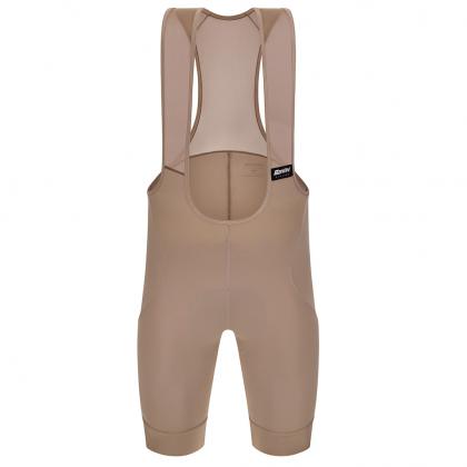 SANTINI RTR BIBSHORTS-CAPPUCCINO SIZE-XL
