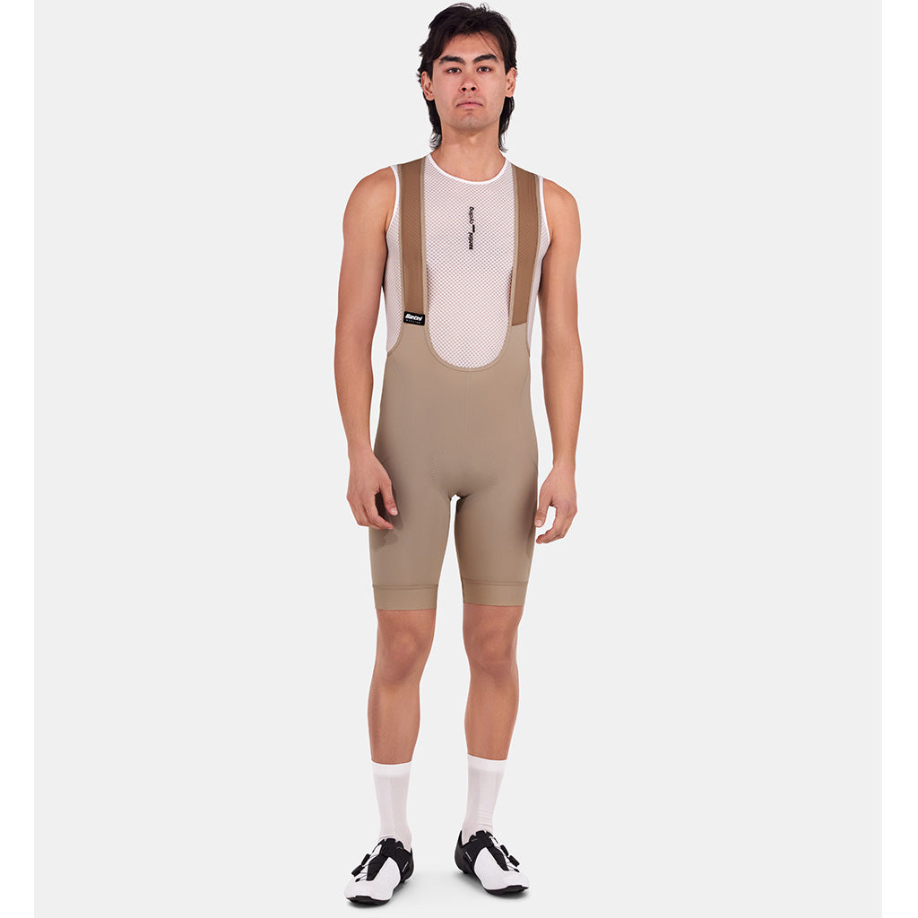 SANTINI RTR BIBSHORTS-CAPPUCCINO SIZE-XL