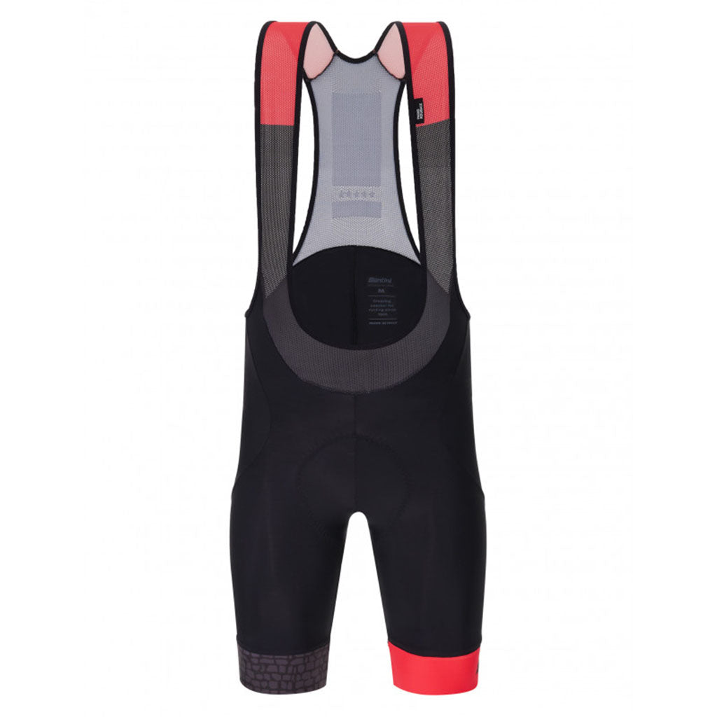 SANTINI TDF PARIS ROUBAIX BIBSHORTS-BLK XXL