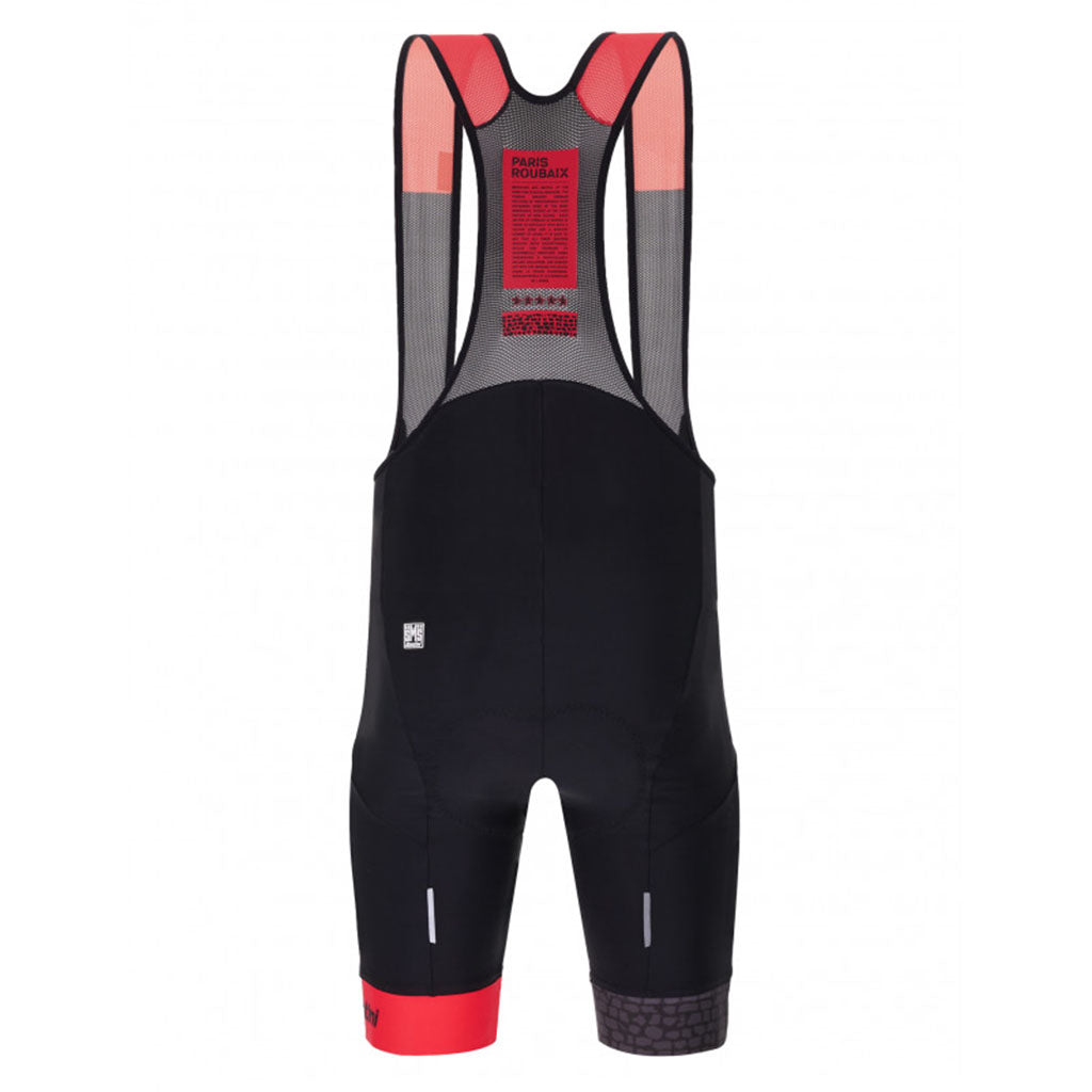 SANTINI TDF PARIS ROUBAIX BIBSHORTS-BLK XXL