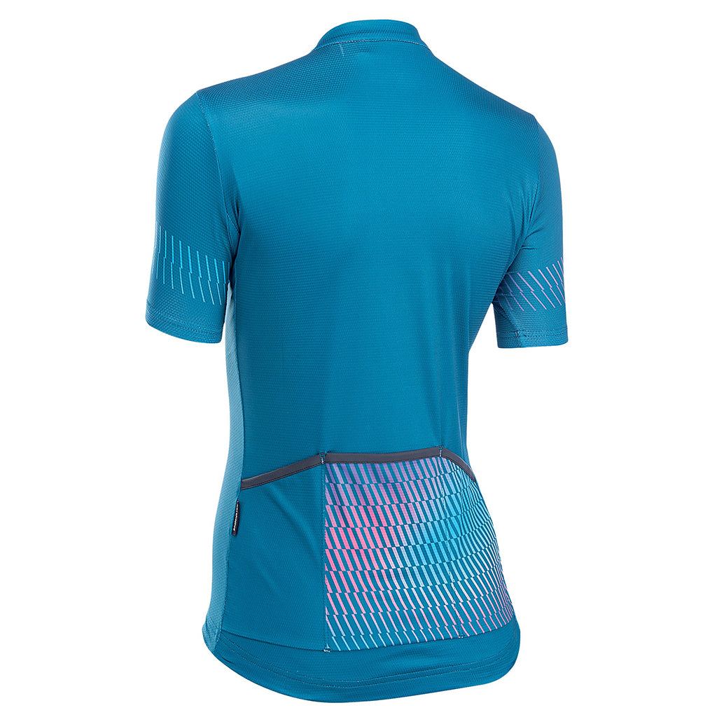 NW WMN ORIGIN JERSEY-BLUE/IRIDESC