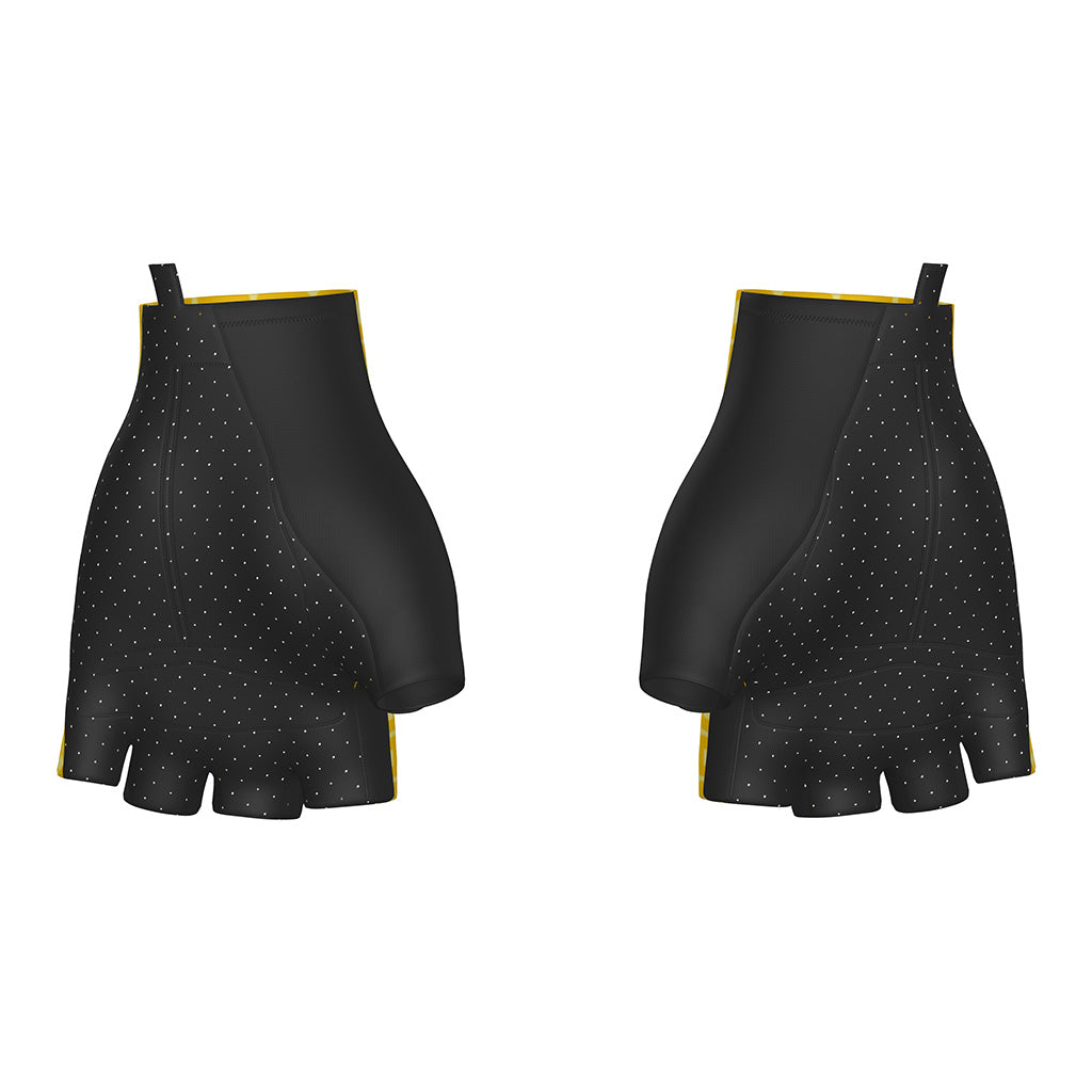 SANTINI TDF GC LEADER GLOVES-YELLOW|Cycling Gears Hub