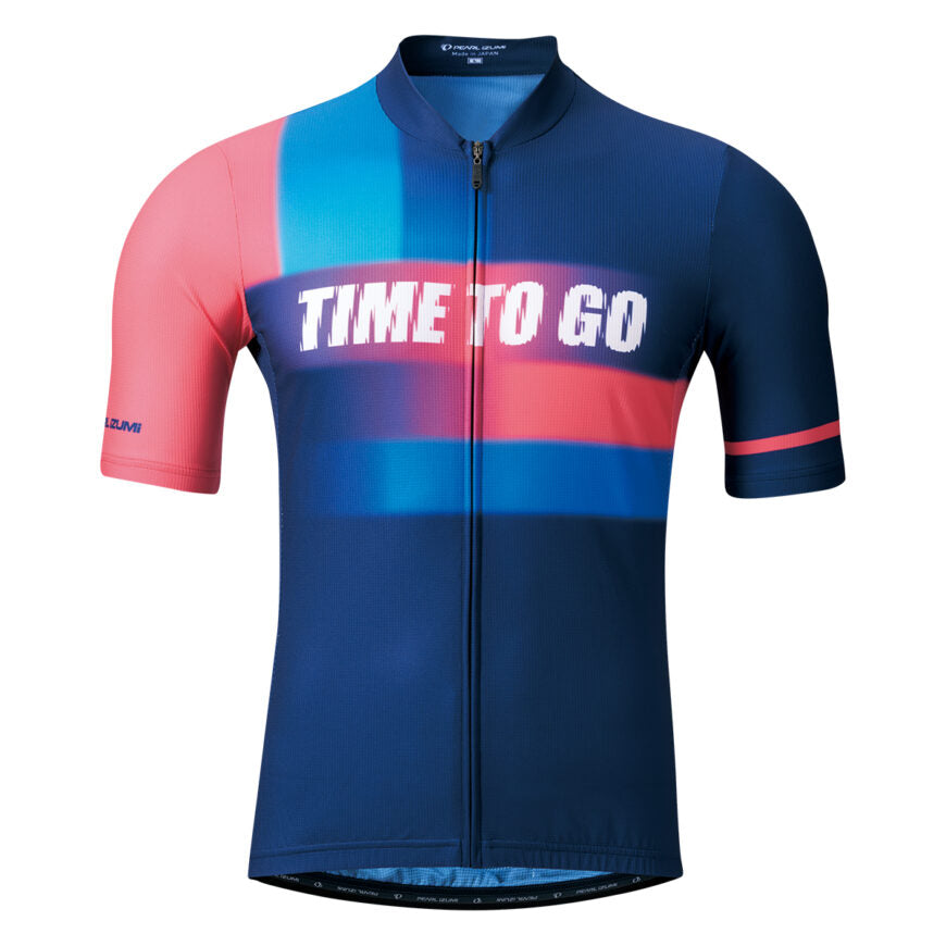 Pearl Izumi Printed Men's Cycling Jersey (Blur) | Cycling Gears Hub