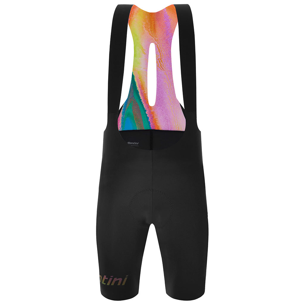 SANTINI UNICO EDGE BIBSHORTS-BLACK