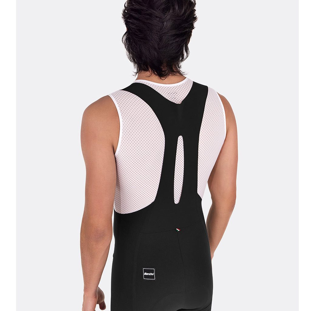 SANTINI UNICO EDGE BIBSHORTS-BLACK