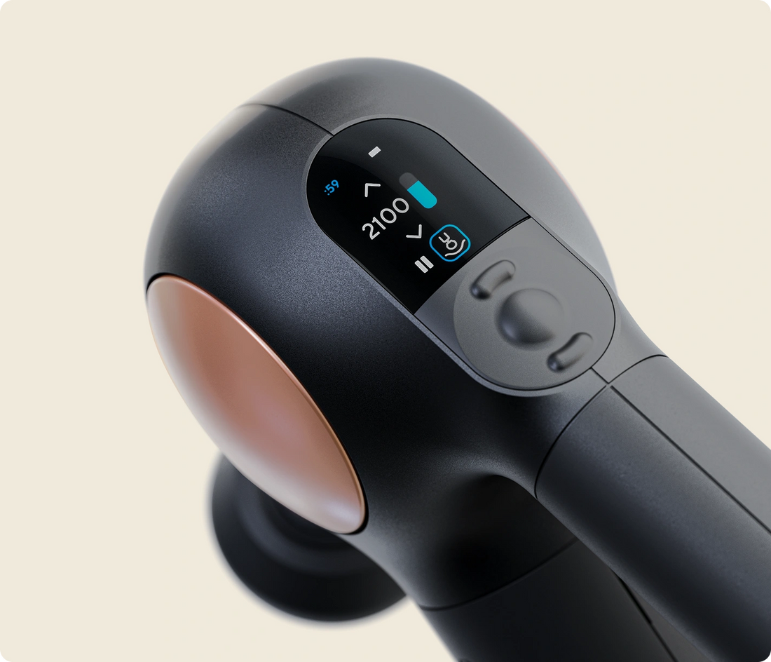 Theragun Sense 2nd Gen – Stress Relief Massage Device with LCD Guide|Cycling Gears Hub